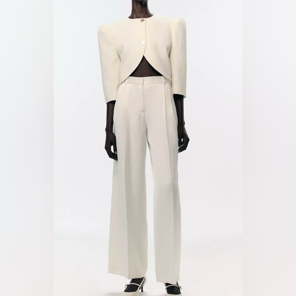 Zara Cream Ivory Pants